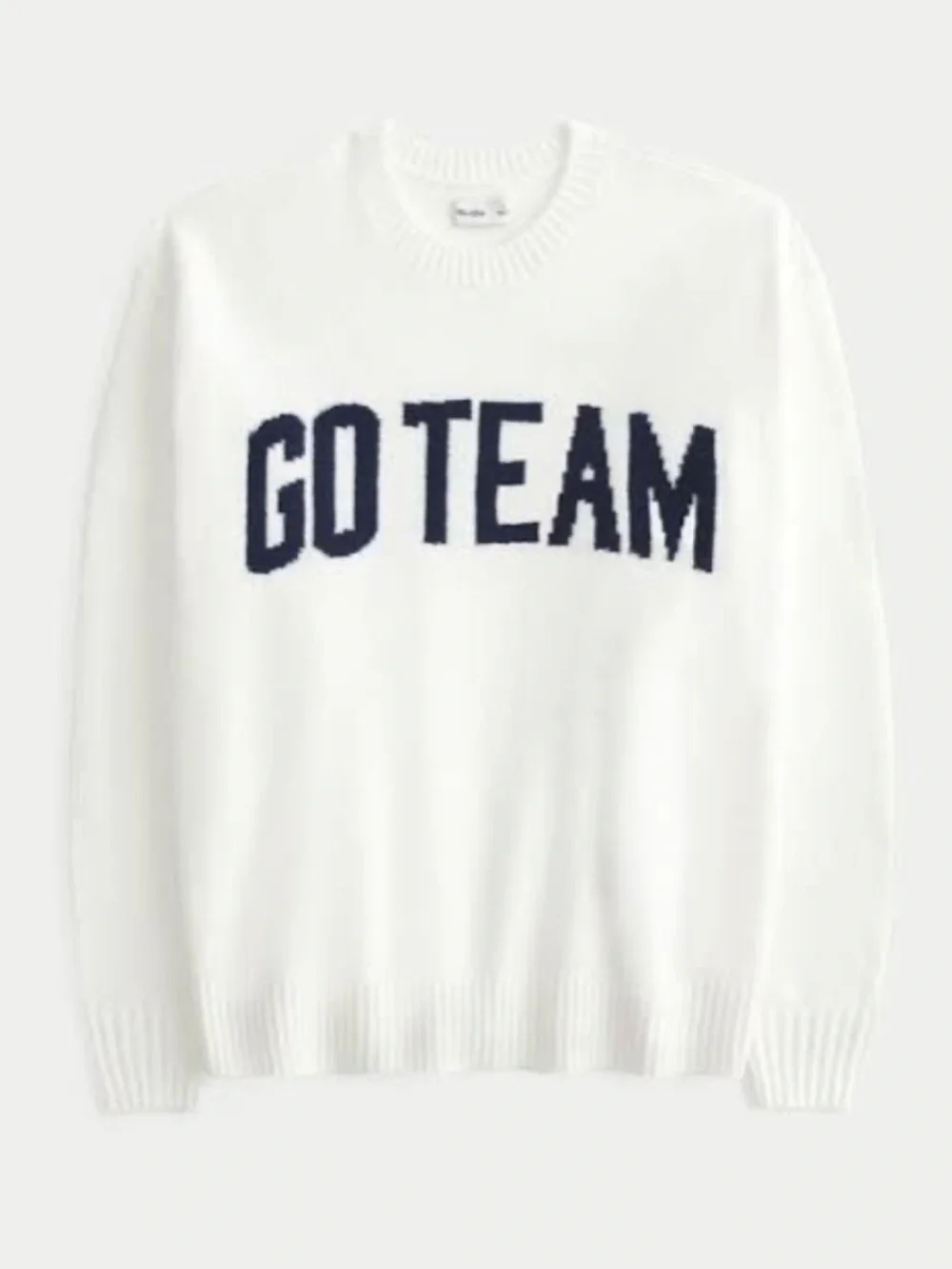 NWT Hollister GO TEAM sweater - Off Shoulder Oversized Size Large